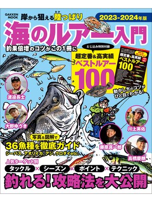 cover image of 海のルアー入門 2023－2024年版 岸から狙える陸っぱり